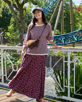 BCVALERY SKIRT - BLACK COLOUR