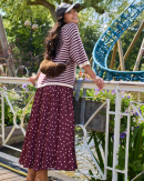BLACK COLOUR - BCVALERY SKIRT - BLACK COLOUR