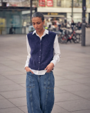 MOS MOSH - MMAALMINE THORA KNIT VEST - MOS MOSH