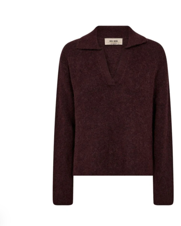 MOS MOSH - MMTHORA AIDY POLO KNIT - MOS MOSH MOS MOSH - MMTHORA AIDY POLO KNIT - MOS MOSH