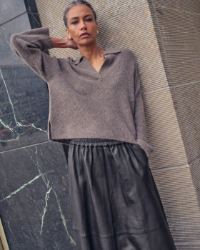 MMTHORA AIDY POLO KNIT - MOS MOSH