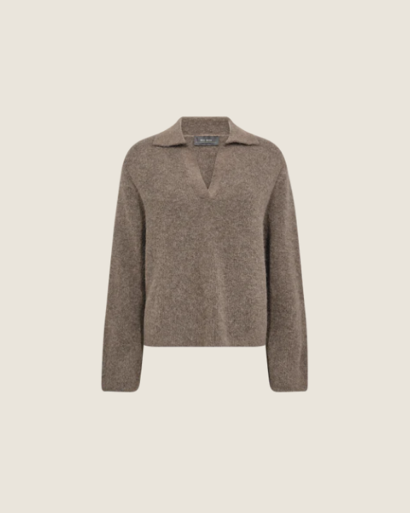 MOS MOSH - MMTHORA AIDY POLO KNIT - MOS MOSH