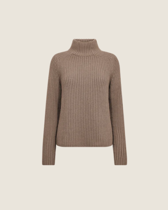 MOS MOSH - MMTHYRA HIGHNECK KNIT - MOS MOSH