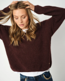MOS MOSH - MMTHORA V-NECK  KNIT - MOS MOSH