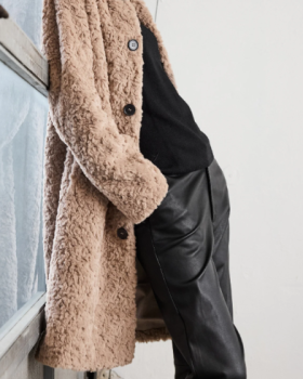 FAKE FUR JACKET - NOTYZ