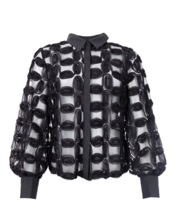 BLACK COLOUR - BCVIOLET SHIRT - BLACK COLOUR