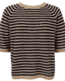 BLACK COLOUR - BCDELL STRIPED JUMPER
