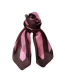 BLACK COLOUR - BCNALIRA SILK SCARF - BLACK COLOUR