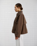 WB WITHBLACK - WBLJIMBERLY SHORT TRENCH COAT