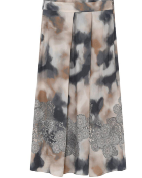 MABELL,MIDI+PLEATED SKIRT - GUSTAV