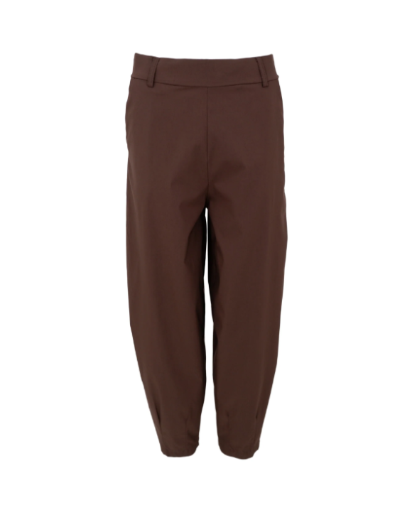 BLACK COLOUR - BCBEATE BARREL PANT - BLACK COLOUR