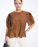 Munthe - BROWN BLUSE - MUNTHE