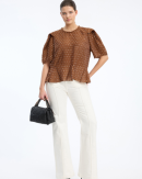 Munthe - BROWN BLUSE - MUNTHE