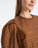Munthe - BROWN BLUSE - MUNTHE