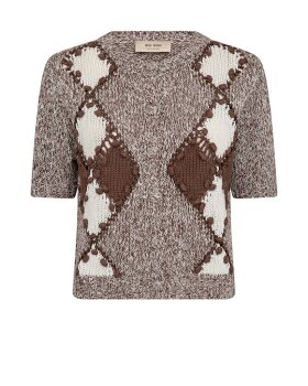 MMELIO SS KNIT CARDIGAN - MOS MOSH