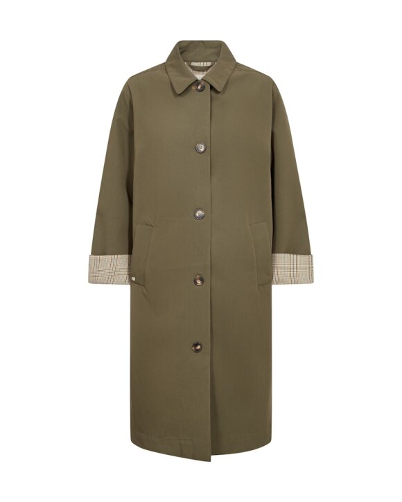 MOS MOSH - MMRIKO BORA TRENCHCOAT - MOS MOSH