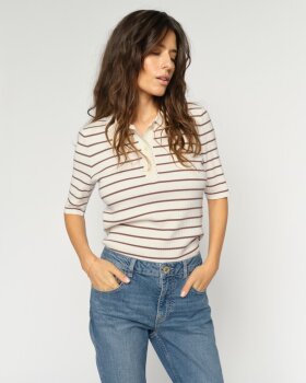 MMCALIZSTRIPE SS KNIT - MOS MOSH