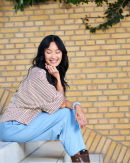 BLACK COLOUR - BCSTARRY LOOSE STRASS SHIRT 