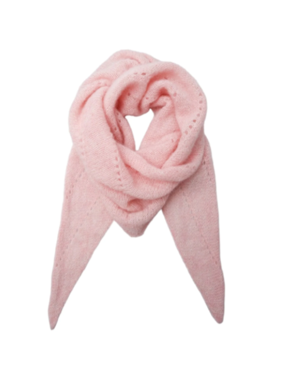 BLACK COLOUR - BCDELL KNITTED MINI SCARF 