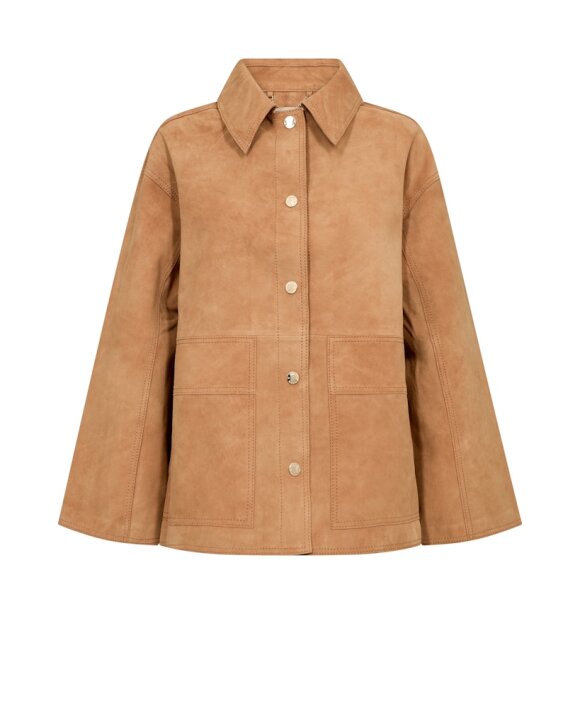 MOS MOSH - MMJUSTINA SUEDE JACKET - MOS MOSH