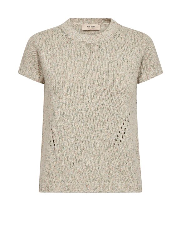 MOS MOSH - MMJOLA CAMELOT SS KNIT - MOS MOSH