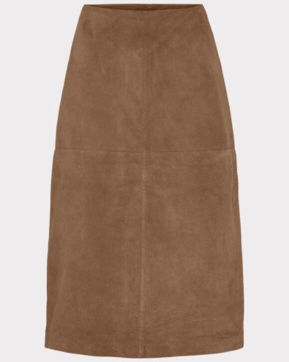 Furst - FLORA SUEDE SKIRT - BTF-CPH