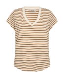 MOS MOSH - MMKALA V-SS STRIPE TEE - MOS MOSH