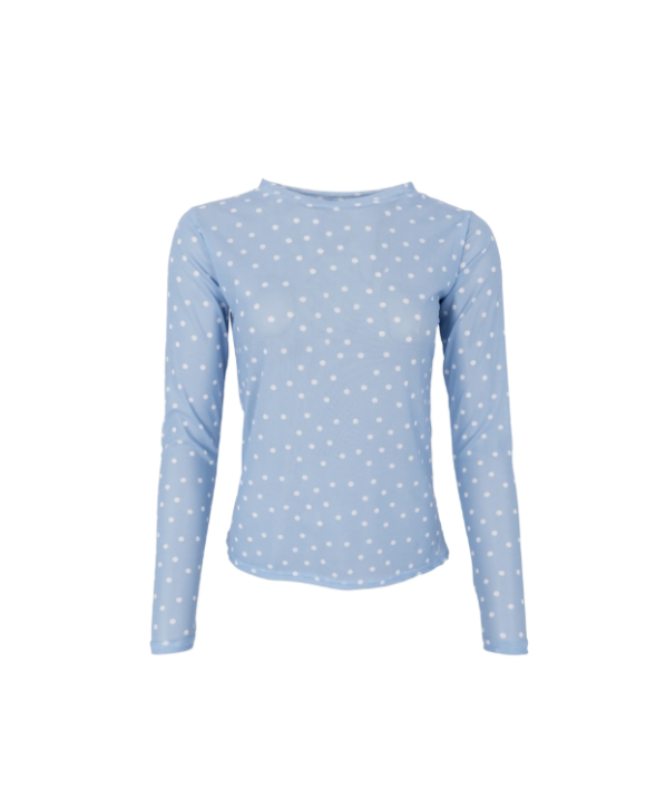 BLACK COLOUR - BCANNIE MESH BLOUSE - BLACK COLOUR BLACK COLOUR - BCANNIE MESH BLOUSE - BLACK COLOUR