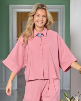 BCDAVINA LOOSE SHIRT - BLACK COLOUR