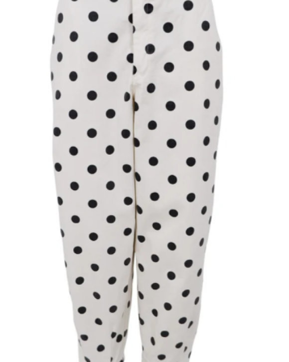 BLACK COLOUR - BCELLIE BARREL PANT - BLACK COLOUR