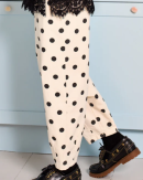 BLACK COLOUR - BCELLIE BARREL PANT - BLACK COLOUR