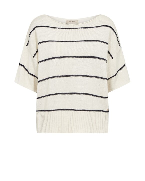 MOS MOSH - MMARLAN PAPER SS KNIT -  MOS MOSH