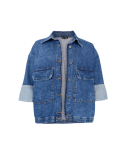 BLACK COLOUR - BCIZZY DENIM JACKET - BLACK COLOUR