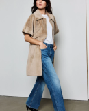 Furst - FAUX FUR LONG SS JACKET 