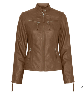 STACY LEATHER JACKET - BTF