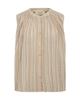 MMAMELIA STRIPE SL BLOUSE - MOS MOSH