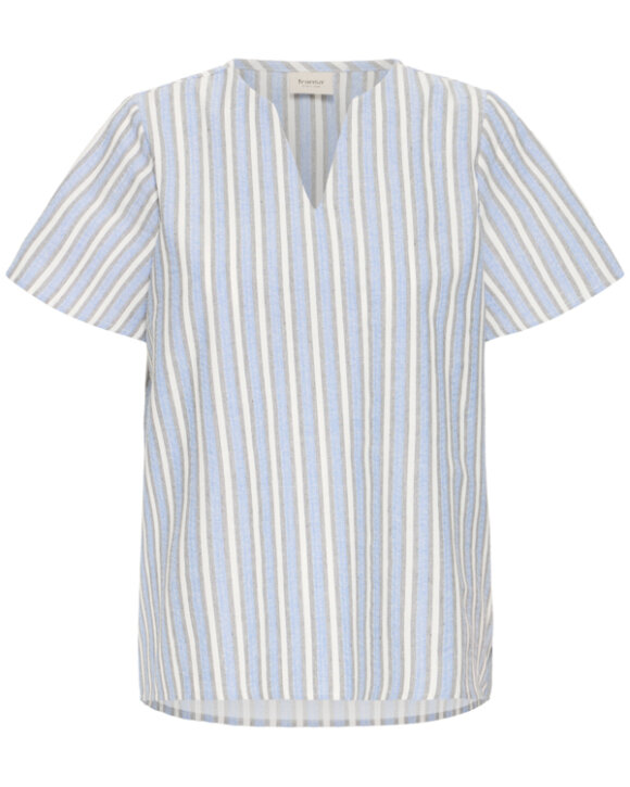 Fransa  - FRSTRIPA BLUSE 1 - FRANSA