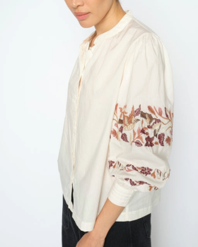 NOTTO EMBROD BLUSE - MOS MOSH NOTTO EMBROD BLUSE - MOS MOSH