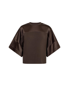 SWEATSHIRT LEA O-SS SATIN - MOS MOSH SWEATSHIRT LEA O-SS SATIN - MOS MOSH