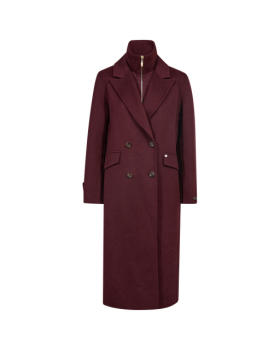 MMALVA LOISA MOCK NECK COAT - MOS MOSH MMALVA LOISA MOCK NECK COAT - MOS MOSH