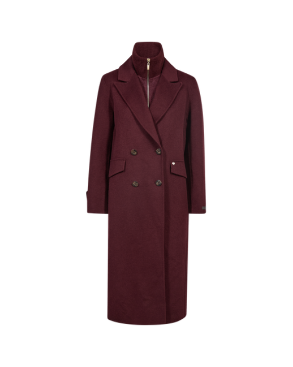 MOS MOSH - MMALVA LOISA MOCK NECK COAT - MOS MOSH MOS MOSH - MMALVA LOISA MOCK NECK COAT - MOS MOSH