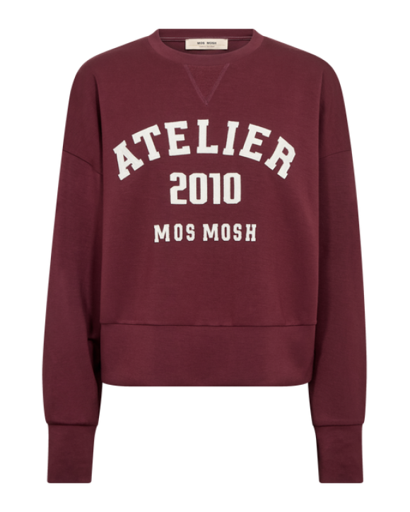 MOS MOSH - MMNIMA O-LS SWEATSHIRT - MOS MOSH MOS MOSH - MMNIMA O-LS SWEATSHIRT - MOS MOSH