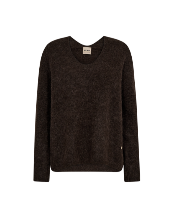 MOS MOSH - MMTHORA V-NECK KNIT - MOS MOSH MOS MOSH - MMTHORA V-NECK KNIT - MOS MOSH