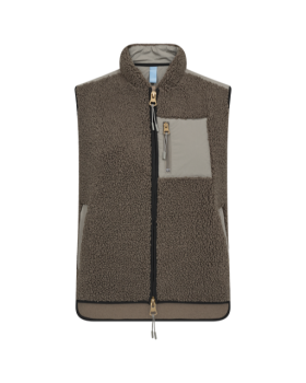 MMROWE ELI TEDDY VEST - MOS MOSH MMROWE ELI TEDDY VEST - MOS MOSH