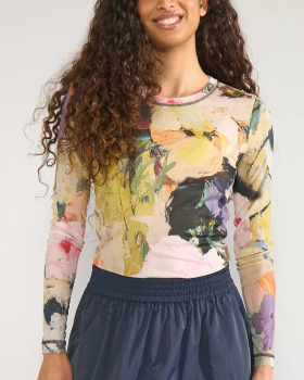 NUALMIA LS MESH TOP - NÜMPH NUALMIA LS MESH TOP - NÜMPH