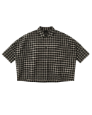 WB WITHBLACK - WBLMADISON CHECK BAT SHIRT - WITHBLACK WB WITHBLACK - WBLMADISON CHECK BAT SHIRT - WITHBLACK