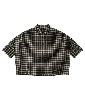 WBLMADISON CHECK BAT SHIRT - WITHBLACK WBLMADISON CHECK BAT SHIRT - WITHBLACK