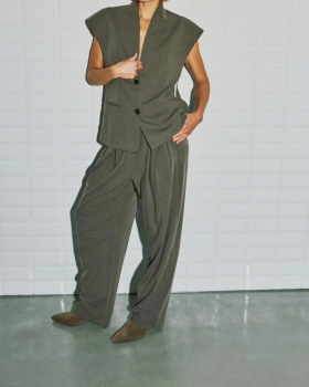 WBLNALA BARREL PULL UP PANT - WITHBLACK