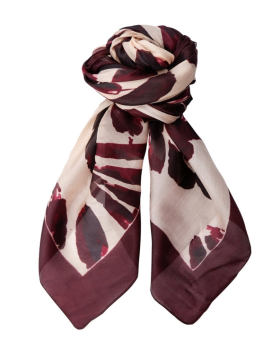 BCVIBE SILK SCARF - BLACK COLOUR BCVIBE SILK SCARF - BLACK COLOUR