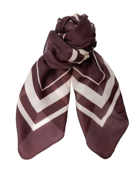 BCDECOR SILK SCARF - BLACK COLOUR
